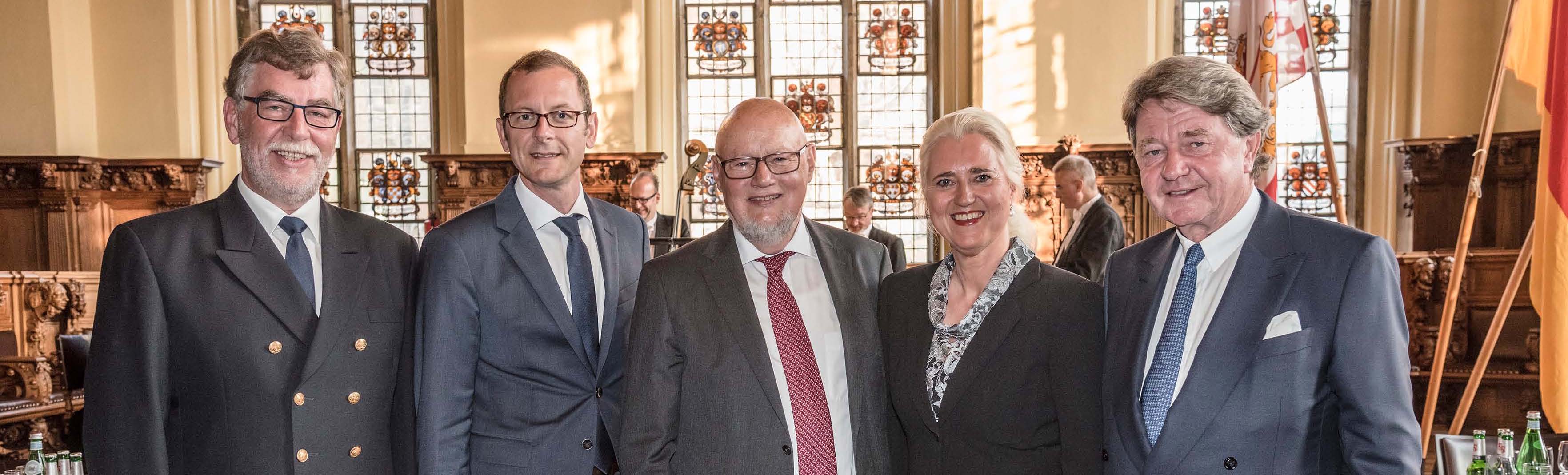 53. Kapitänstag lockte rund 300 Gäste in die Obere Rathaushalle