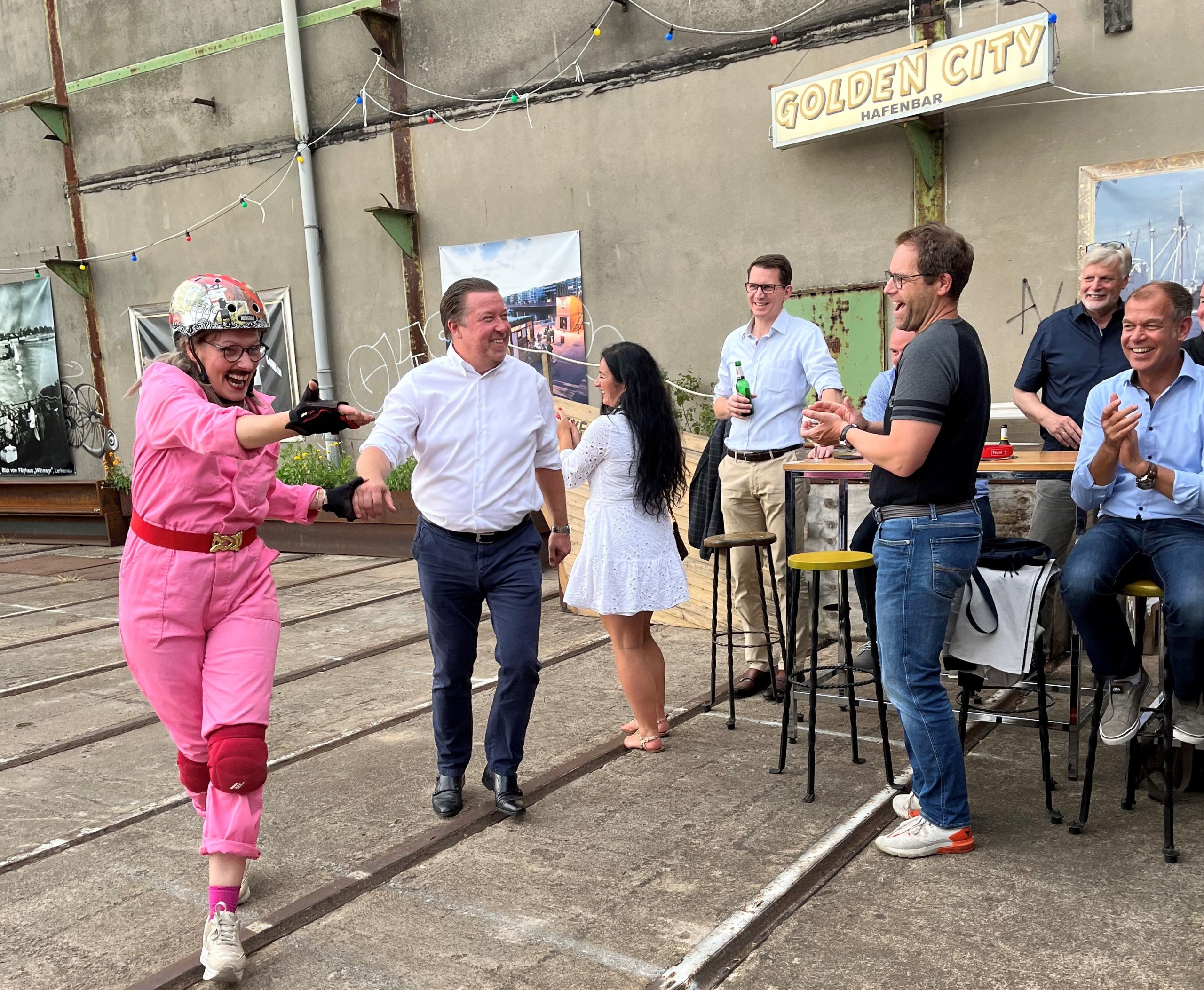 Bestes Wetter beim Hafenclub Spezial im Golden City – so macht Netzwerken Spaß