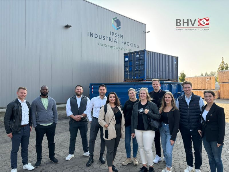 BHV-Junioren zu Besuch bei IPSEN INDUSTRIAL PACKING GmbH & Co. KG