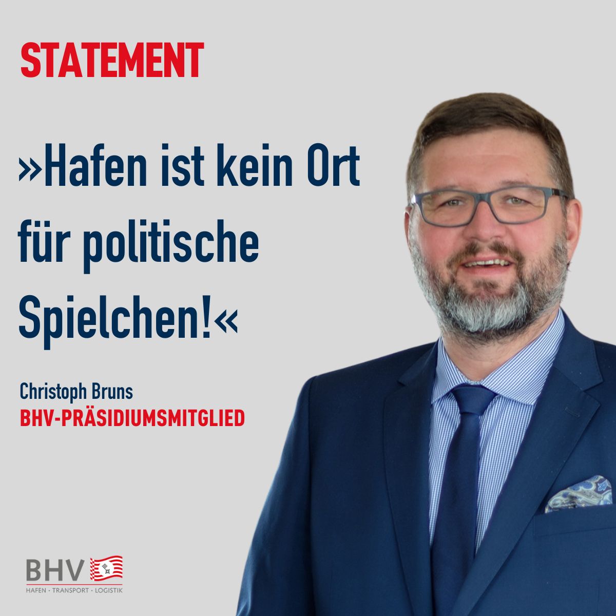 INTERVIEW MIT BHV-PRÄSIDIUMSMITGLIED CHRISTOPH BRUNS