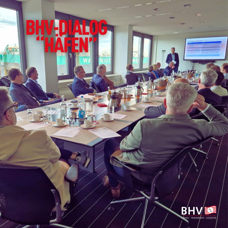ERSTER BHV-DIALOG „HÄFEN“ ERFOLGREICH GESTARTET