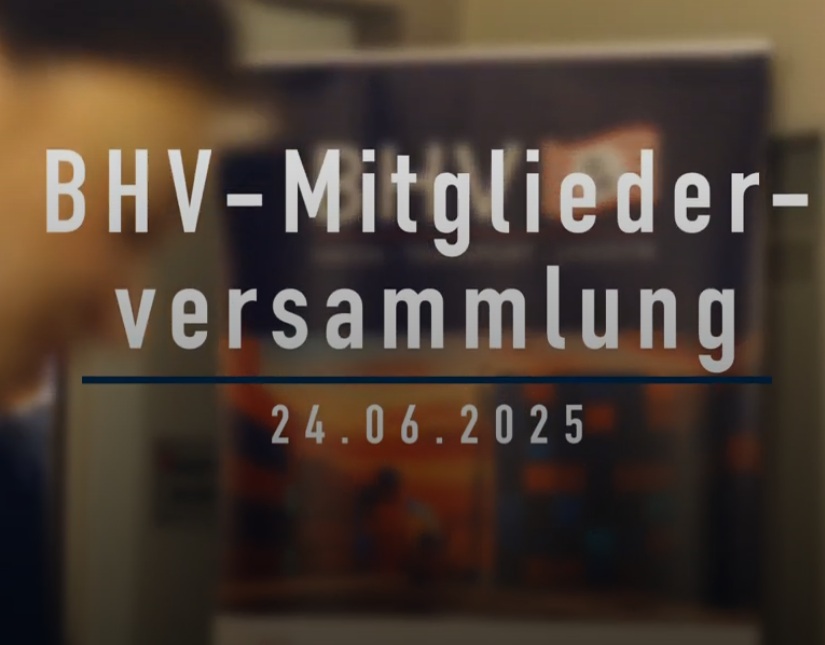 FILM AB: IMPRESSIONEN DER BHV-MITGLIEDERVERSAMMLUNG 2025