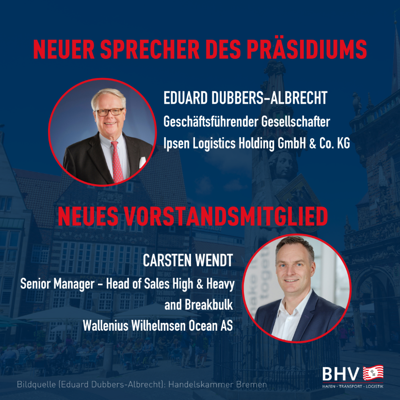 NEUE GESICHTER IM BHV-VORSTAND