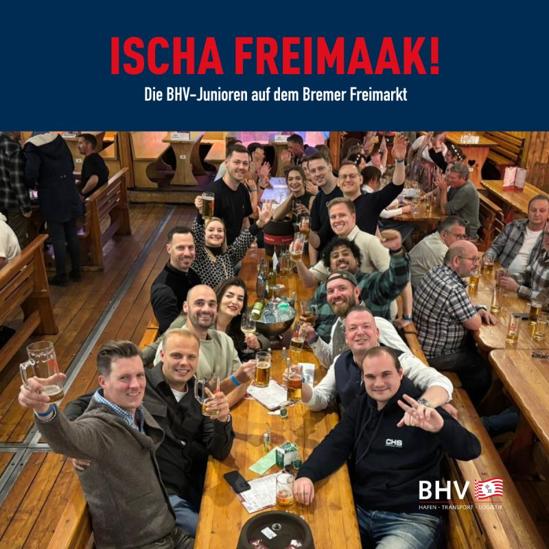 FREIMARKT-BESUCH DER BHV-JUNIOREN