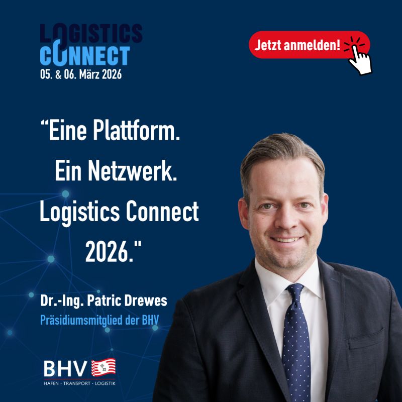 LOGISTICSCONNECT 2026 – SEIEN SIE DABEI!